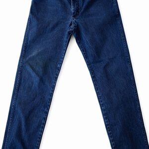 Wrangler Men's cowboy cut Deep Blue Jeans